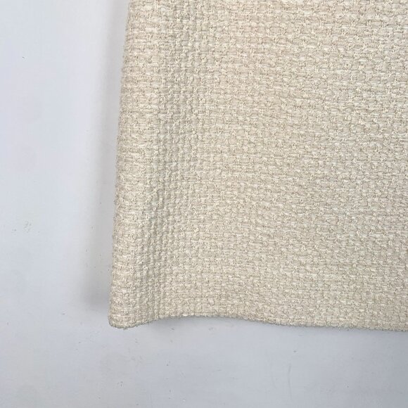 Gucci Womens Ivory A-Line Textured Skirt - Picture 4 of 7